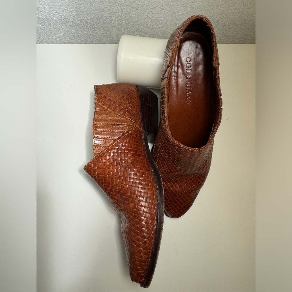 Cole Haan Leather Brown Booties size 6